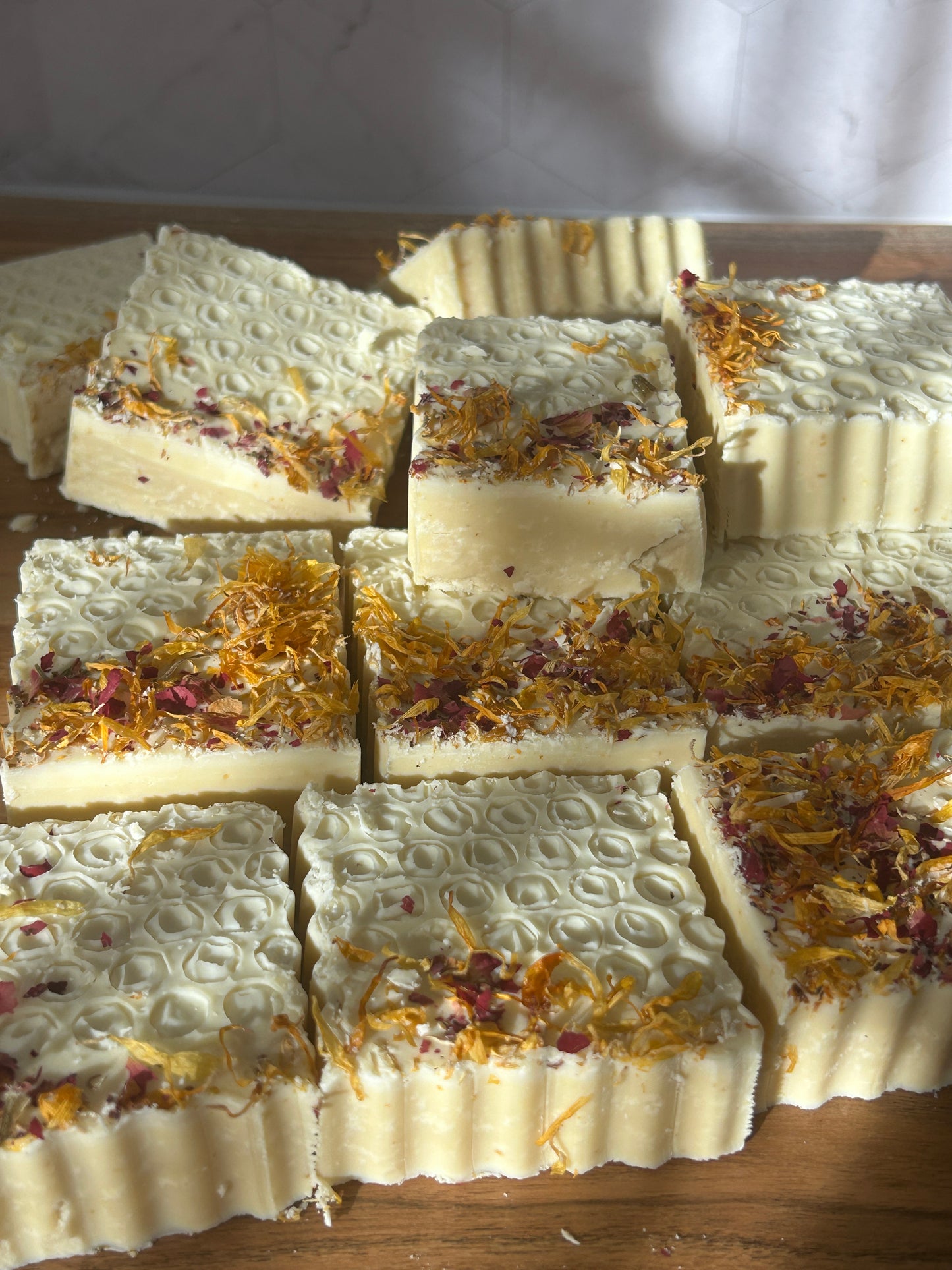 Honey Oat Soap with botanicals