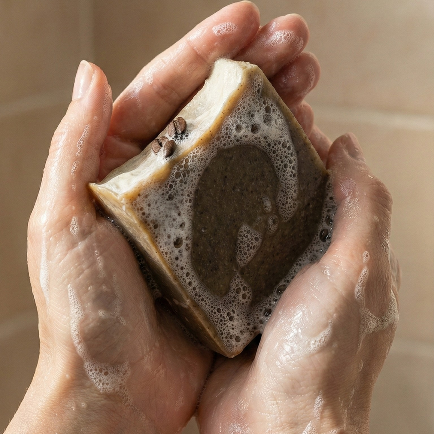 Morning Coffee exfoliating soap