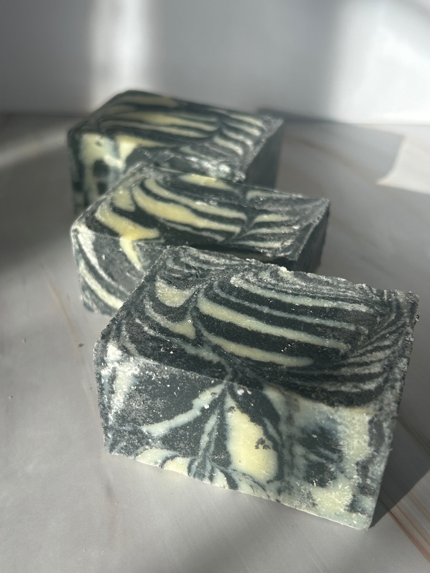 Charcoal Silk Soap