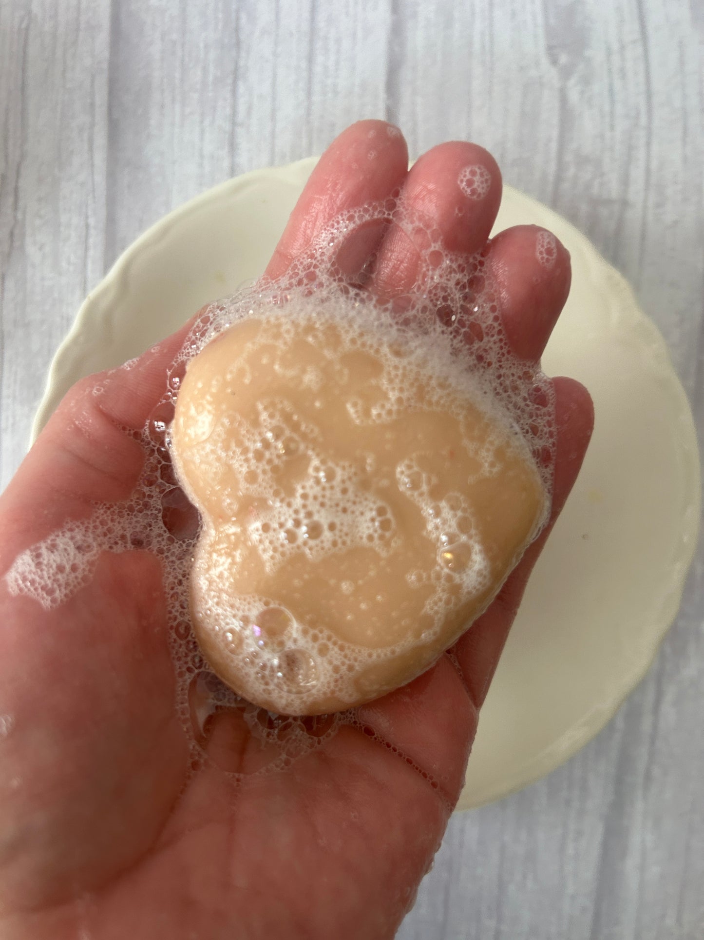 Blush serenity facial soap