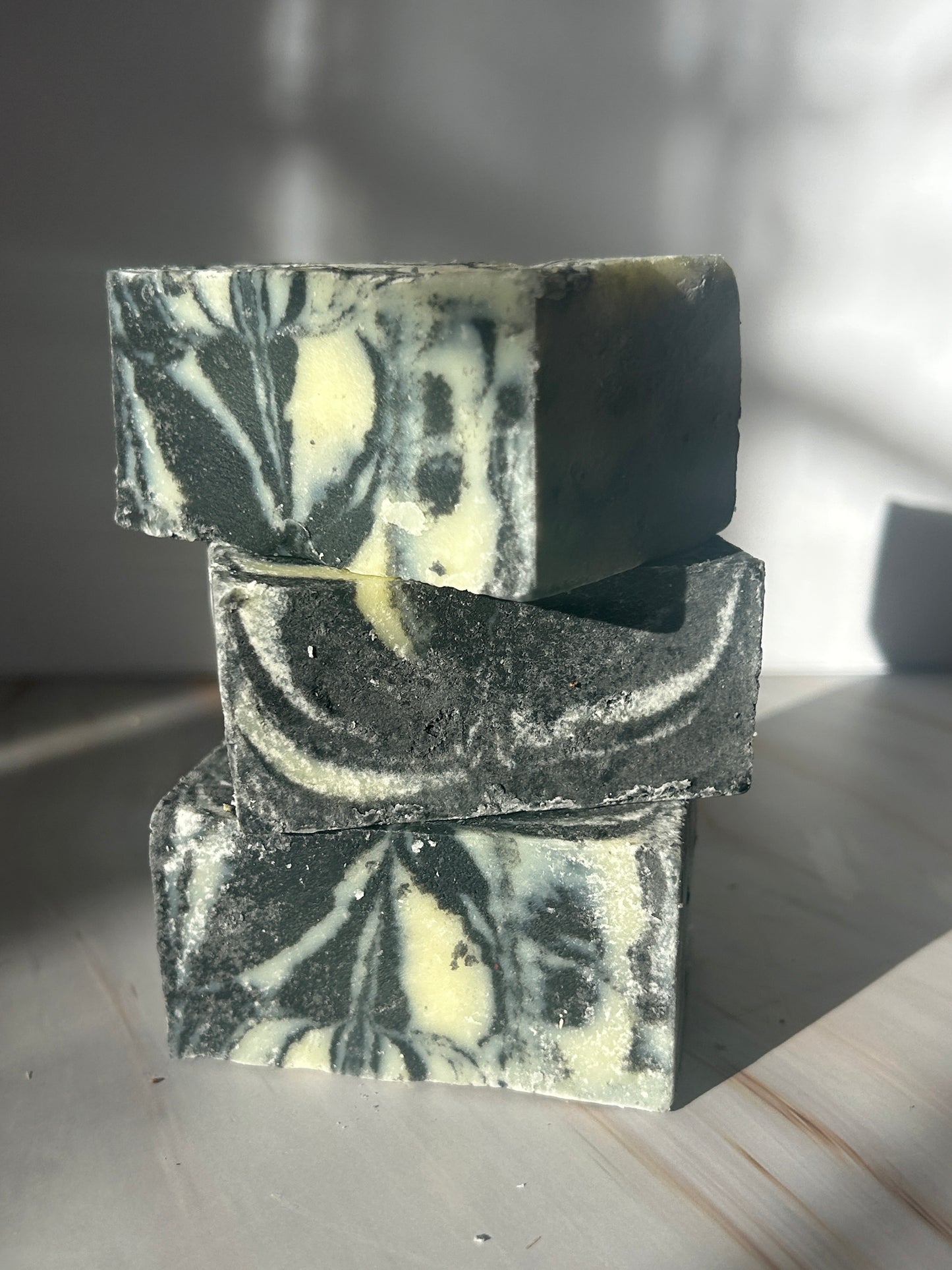 Charcoal Silk Soap