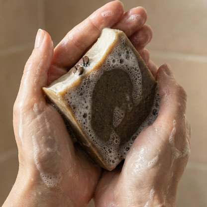 Morning Coffee exfoliating soap
