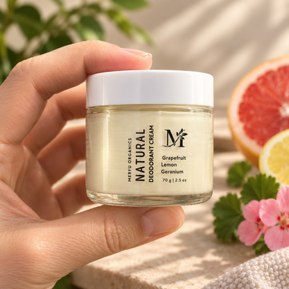 Natural Deodorant Grapefruit Lemon