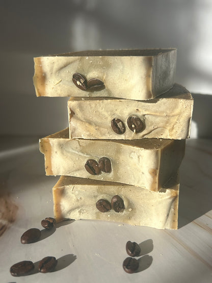 Morning Coffee exfoliating soap