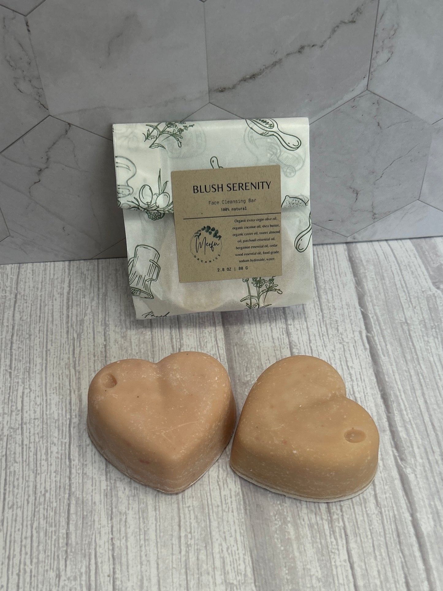 Blush serenity facial soap