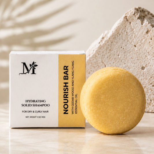 Solid Shampoo  for Dry / Curly Hair  -Velvet Curls