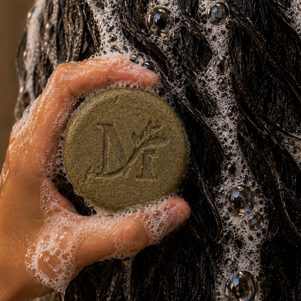Strengthening Shampoo Bar with Usma & Ginger