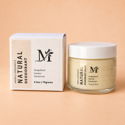Natural Deodorant Grapefruit Lemon
