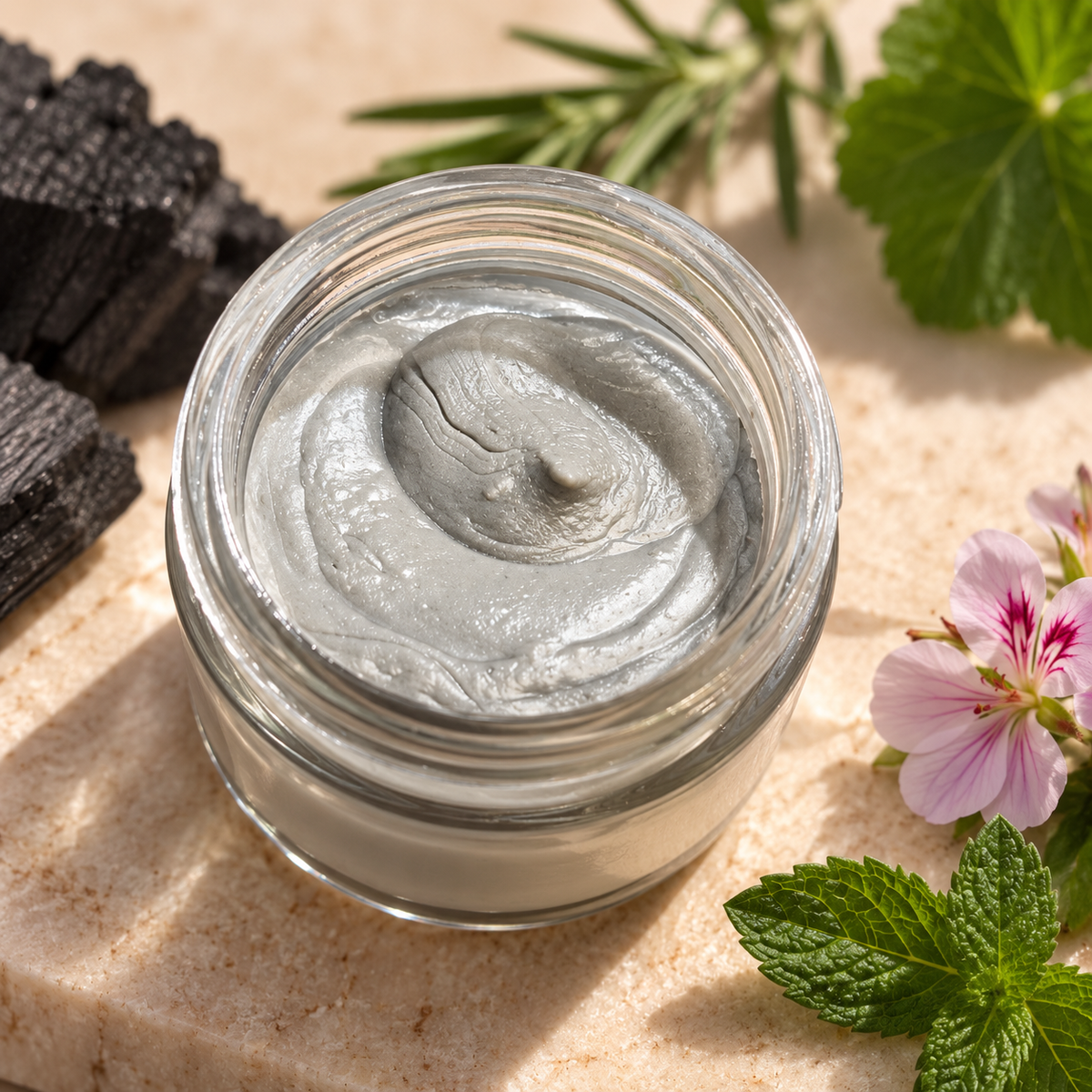 Natural Deodorant with Activated Charcoal
