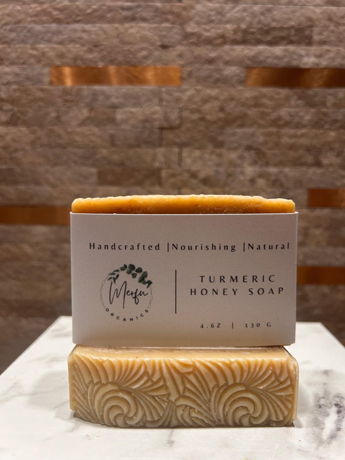 Turmeric Honey Soap