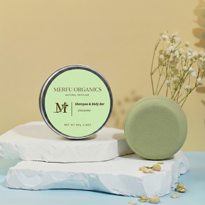 Unscented 2-in-1 Shampoo &amp; Body Bar – Umrah Friendly