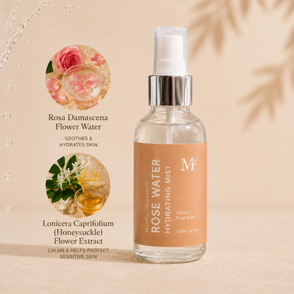Rose Water Hydrating Mist – Rose Hydrosol Toner